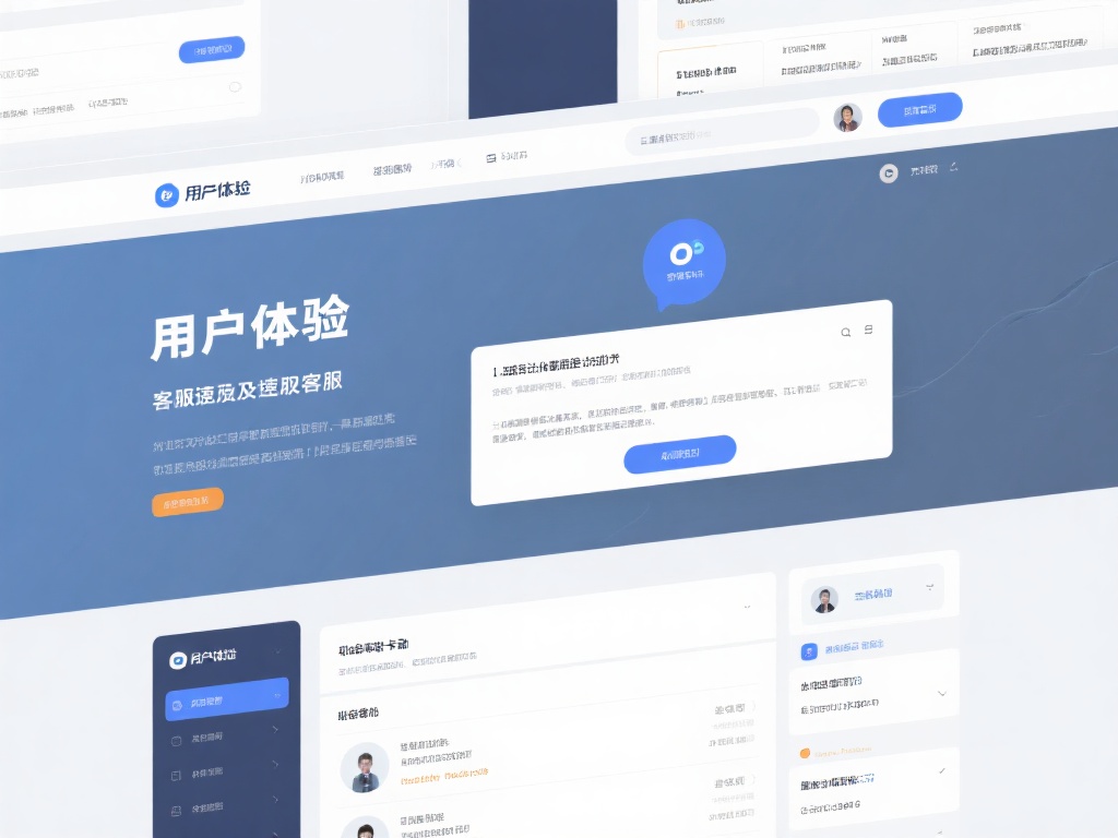 用户体验：网站的界面设计、加载速度以及客服响应速度